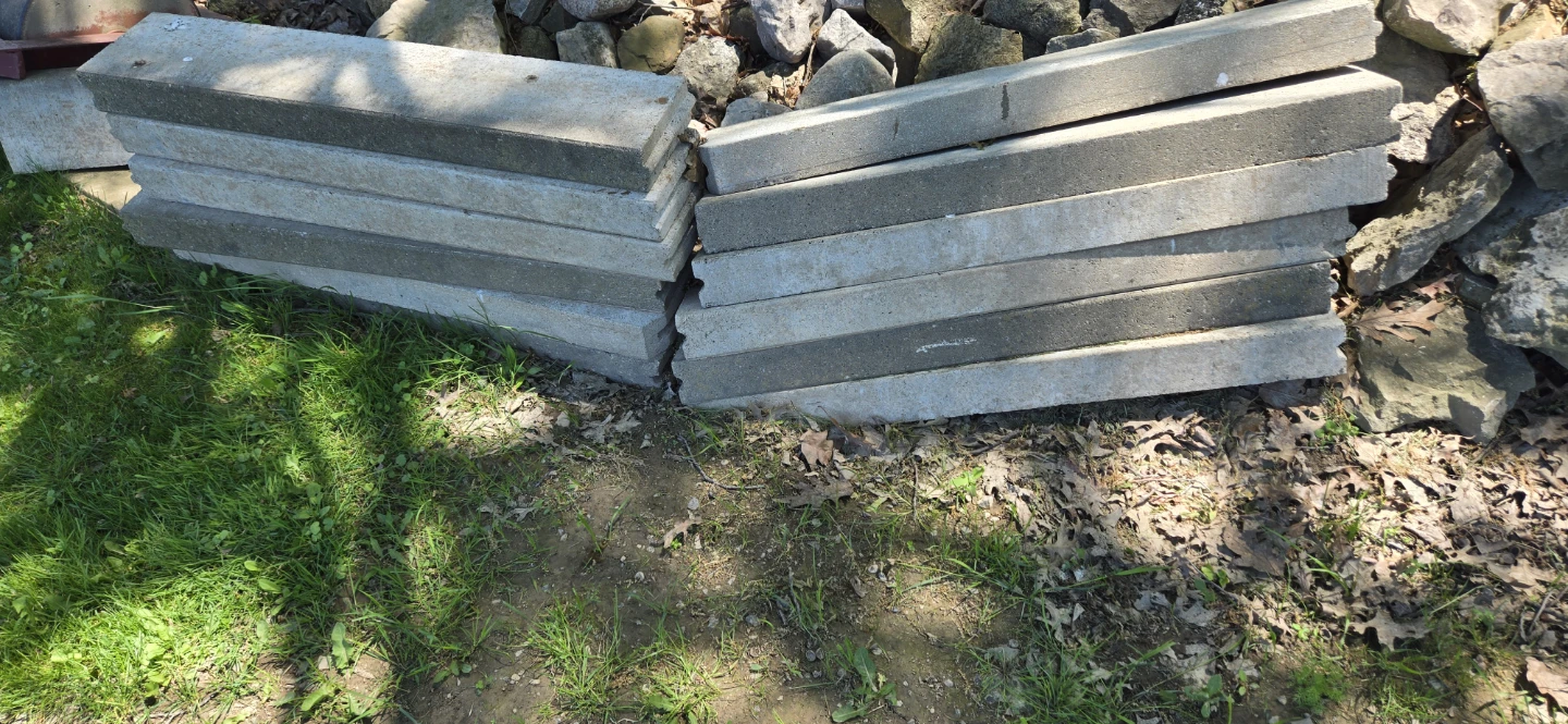 Concrete Landscape Edging Slabs
