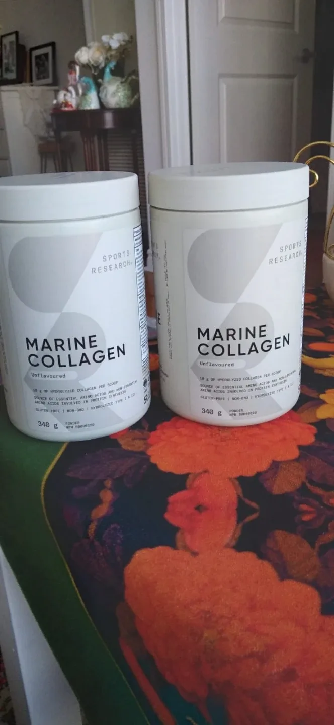 Sports Research Marine Collagen Unflavoured - 2 x 340g - photo 3