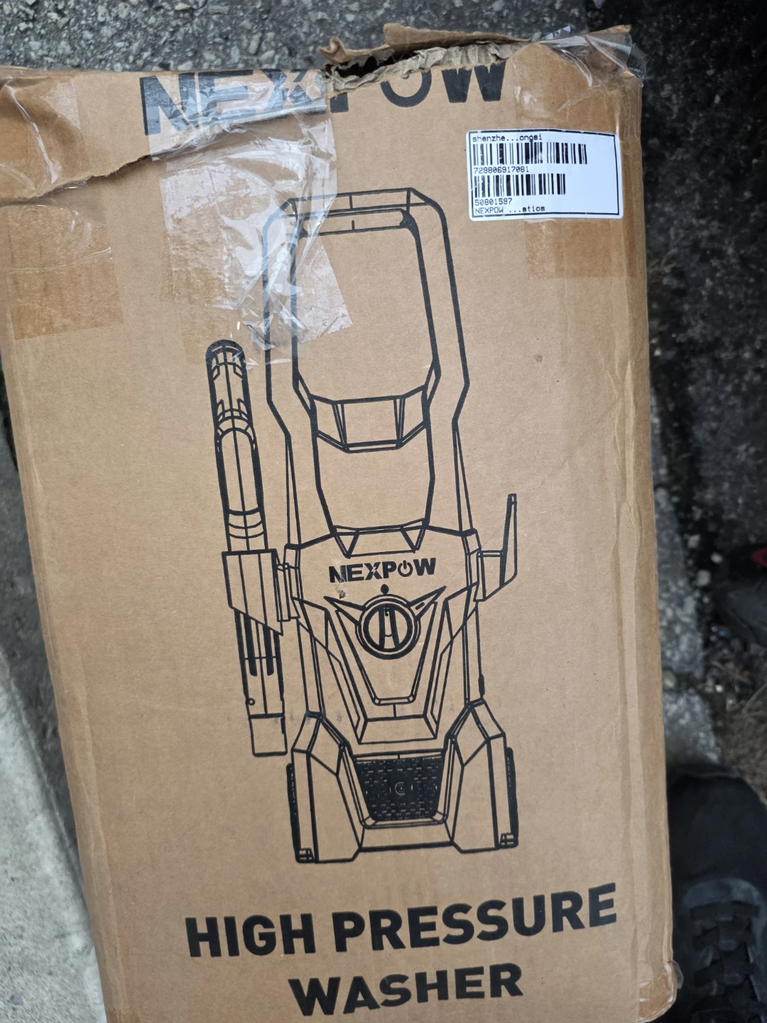 NEXPOW High Pressure Washer Box