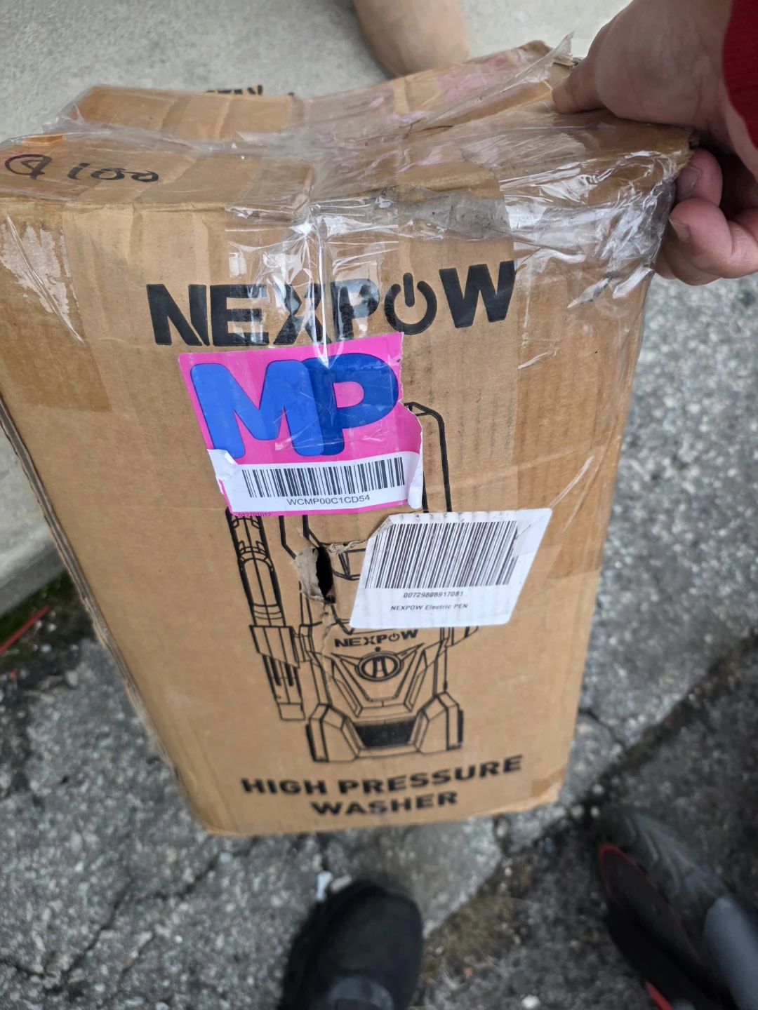 NEXPOW High Pressure Washer Box - photo 2