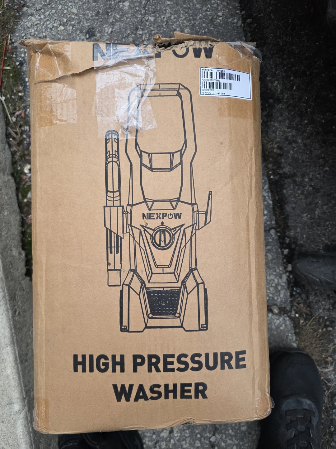 NEXPOW High Pressure Washer Box - photo 3