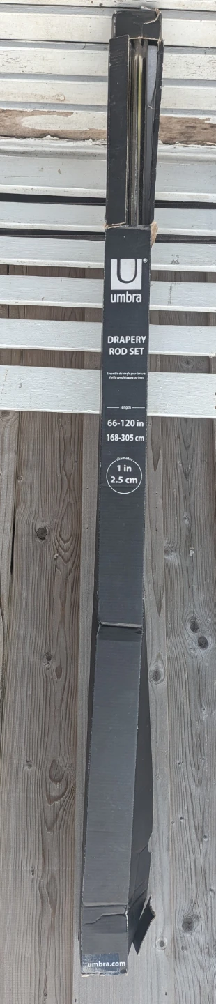 Umbra Drapery Rod Set - photo 2