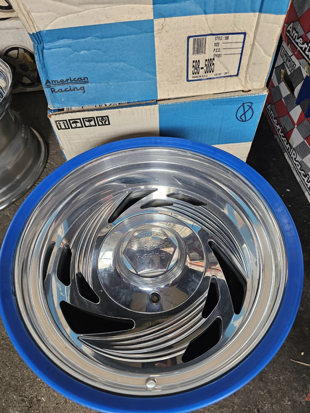 New 15 inch American Racing rims wheels 5x5.5 5x139.7 - photo 4