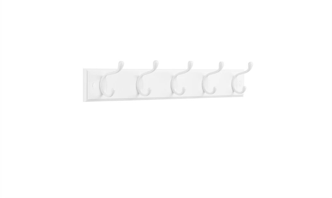 SONGMICS White Coat Rack with 10 Hooks - photo 3