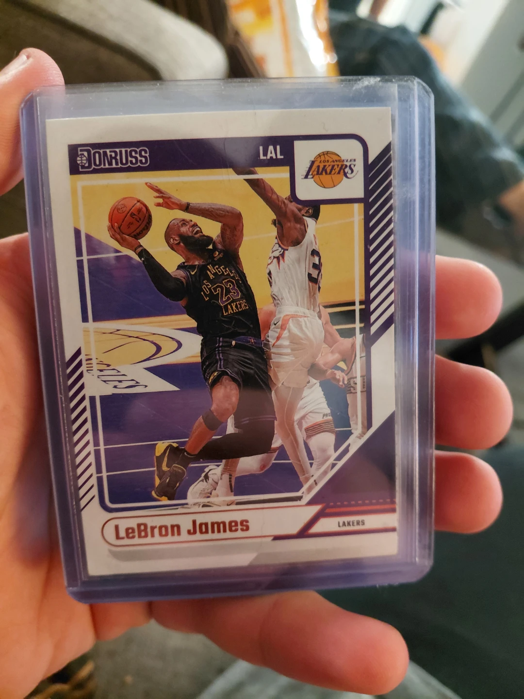 LeBron James Lakers Basketball Card not free