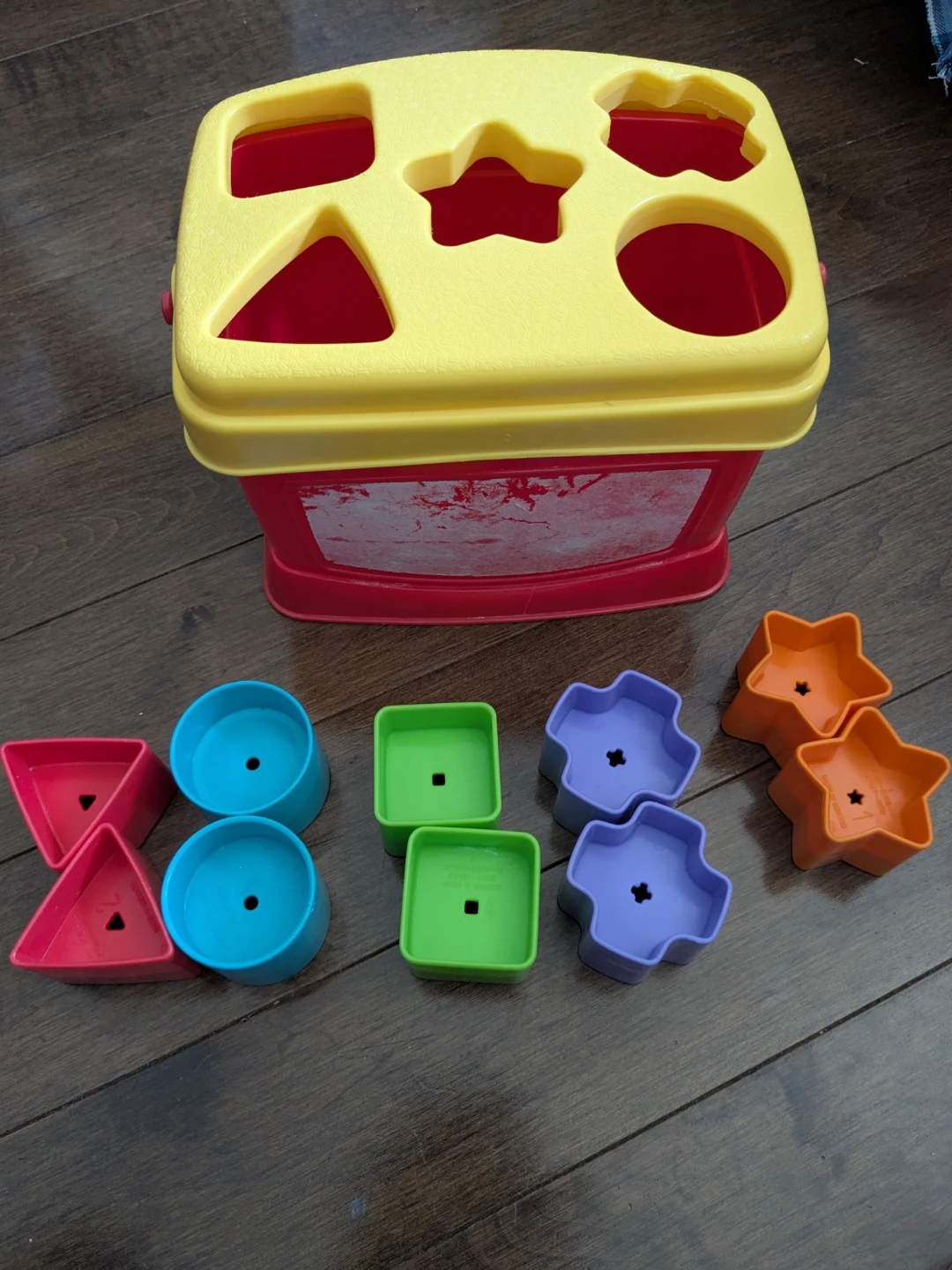 Fisher-Price Shape Sorter Bucket Toy