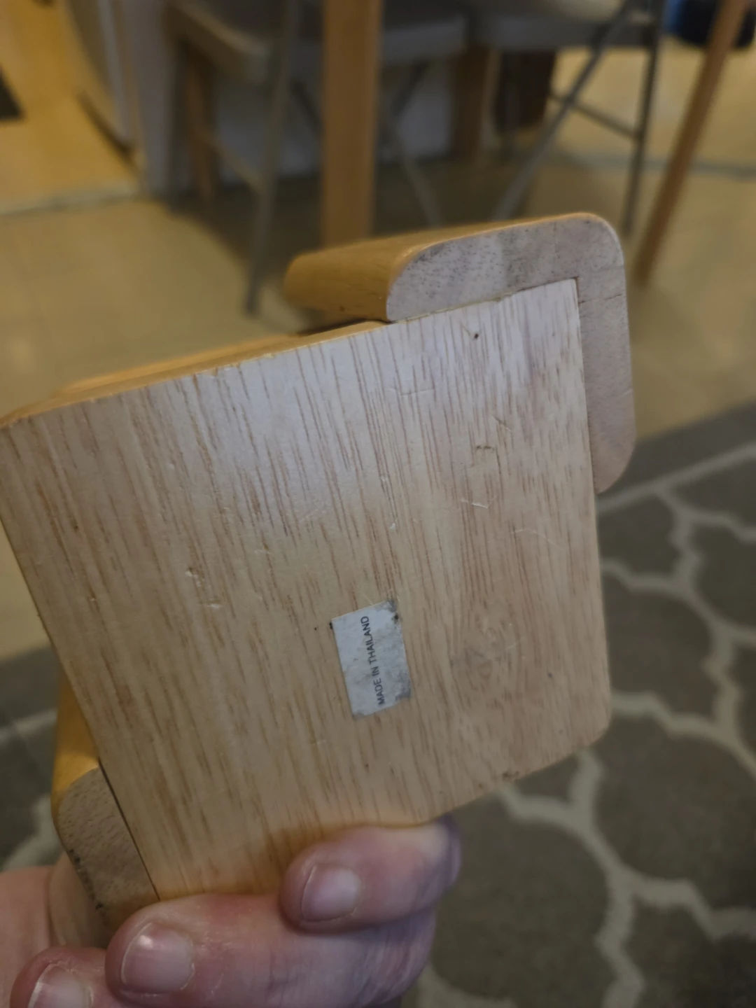 Wooden Coasters with Holder - photo 2