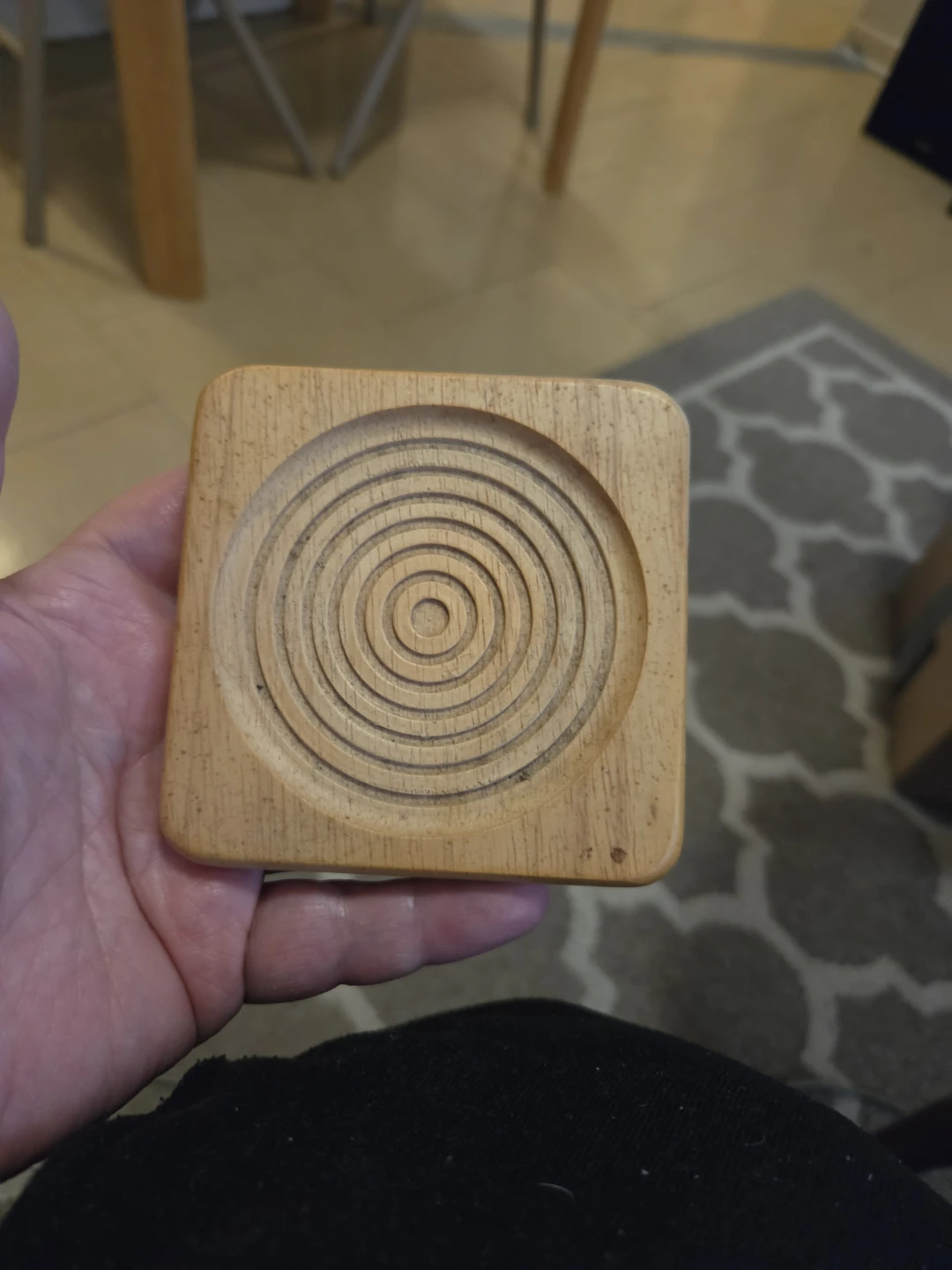 Wooden Coasters with Holder - photo 3
