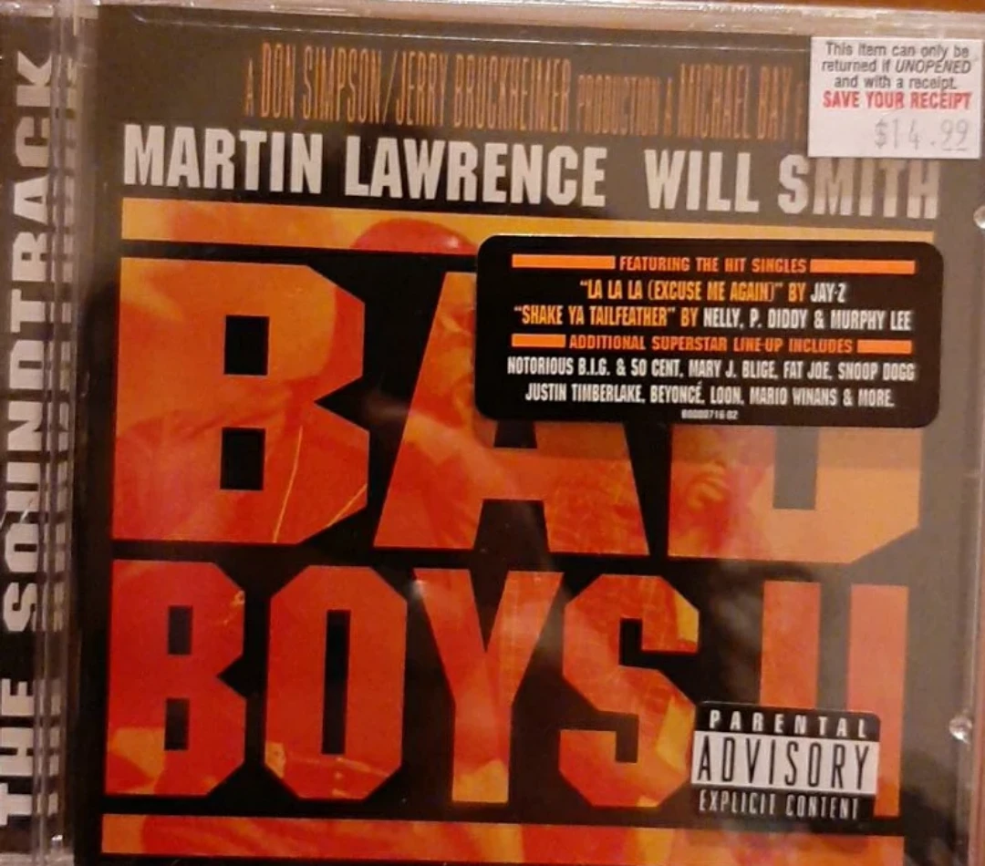 Bad Boys II Soundtrack CD