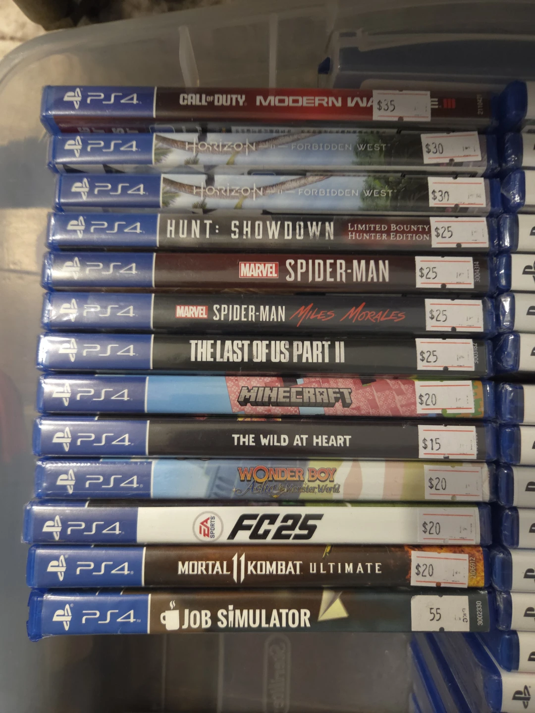 PlayStation 4 Video Games Collection - photo 2