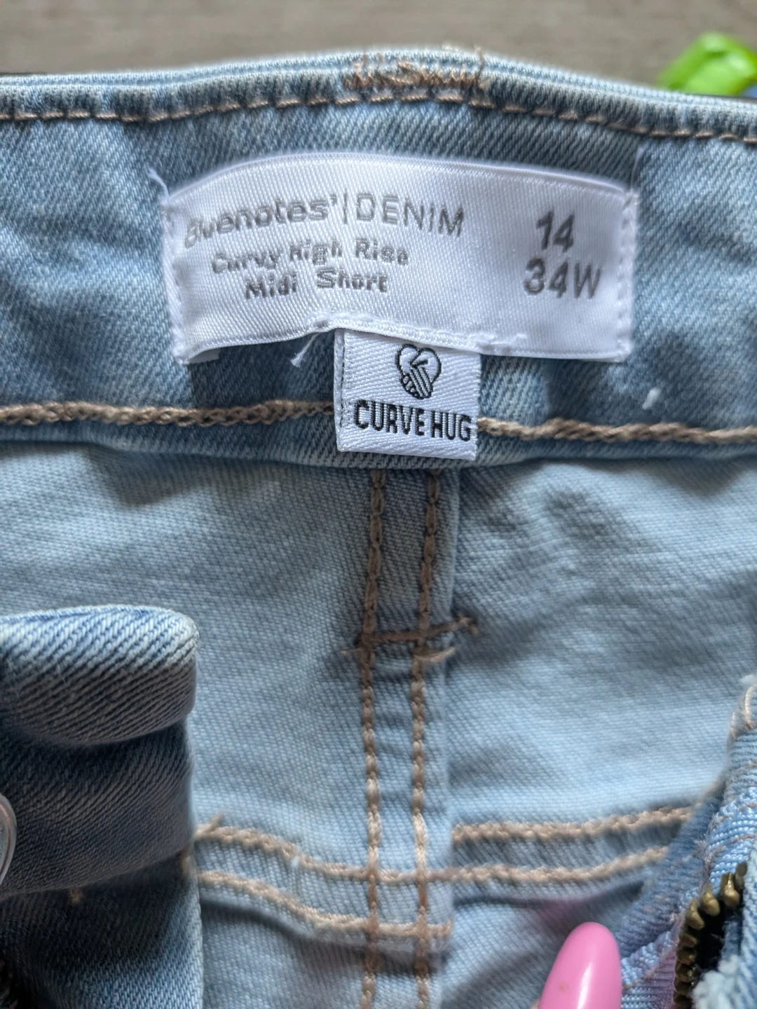 3 Denim Shorts (women's size 14) - photo 3