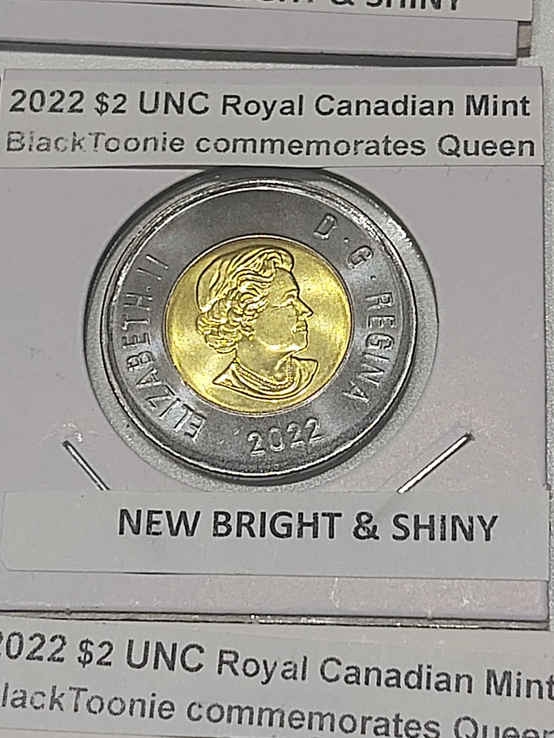 2022 $2 UNC Royal Canadian Mint BlackToonie - photo 4