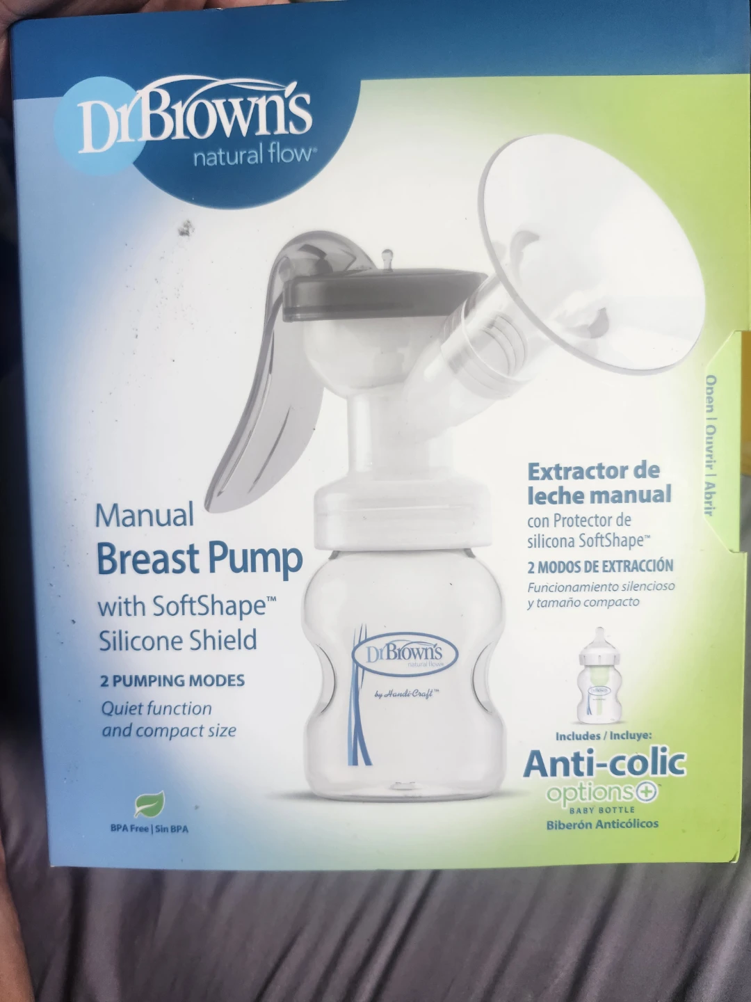 Dr. Brown's Natural Flow Manual Breast Pump
