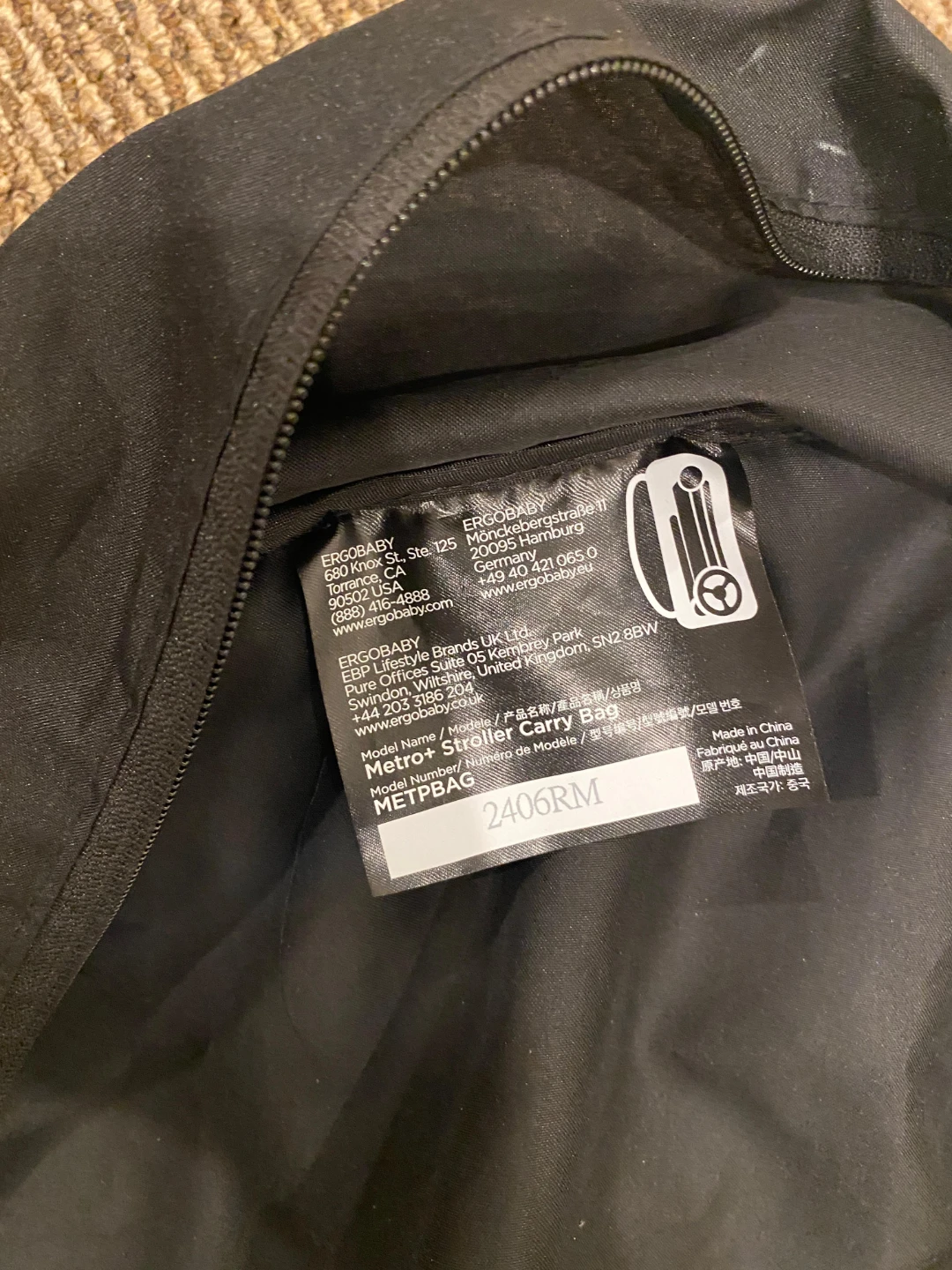 Ergobaby Metro+ Stroller with carry Bag - photo 3