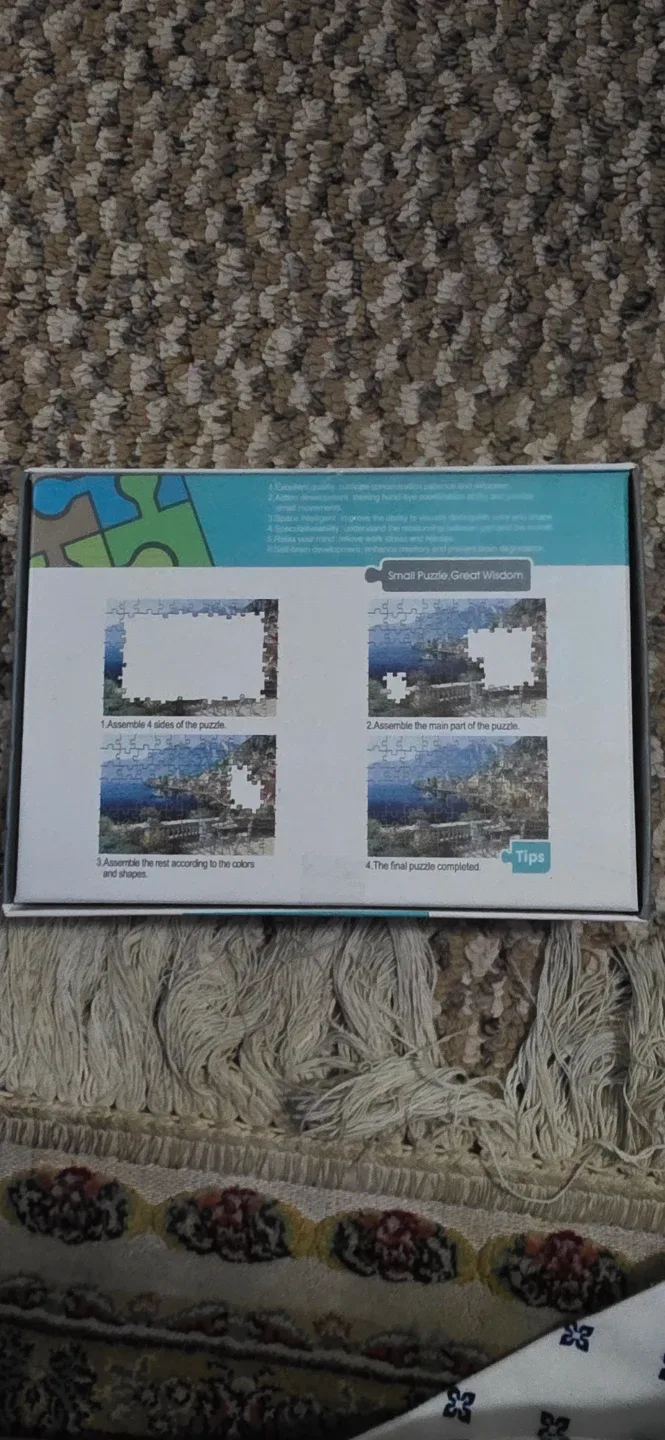 Snorain European Town 1000 Piece Jigsaw Puzzle - photo 2