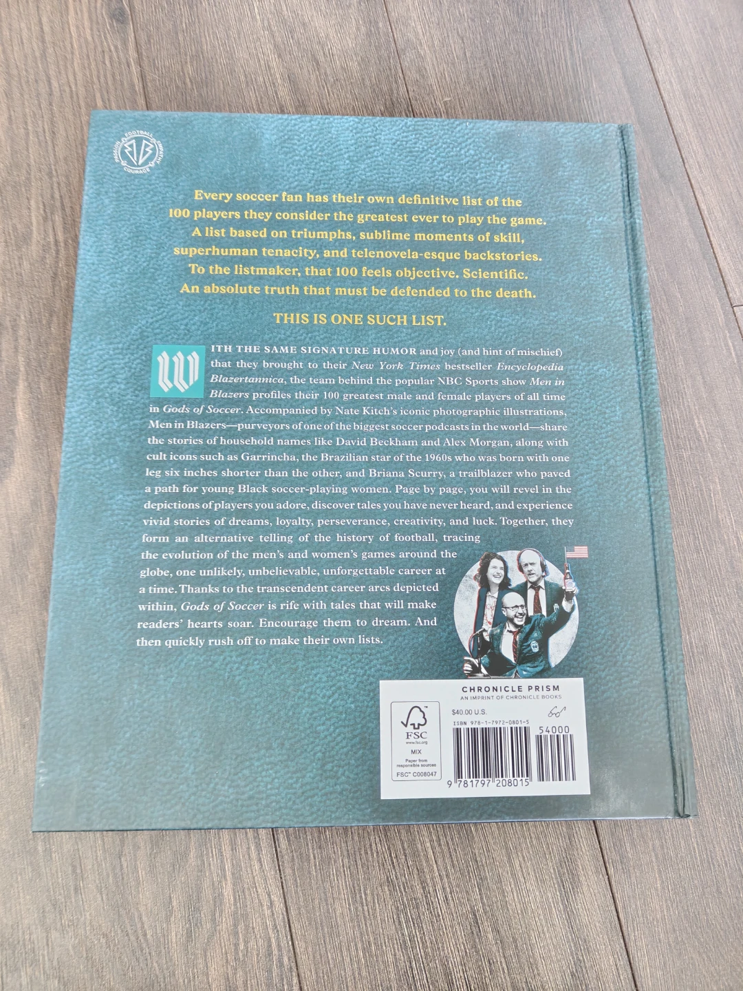 Gods of Soccer FIFA Hardcover book (New) ⚽🏟️🥅 - photo 3