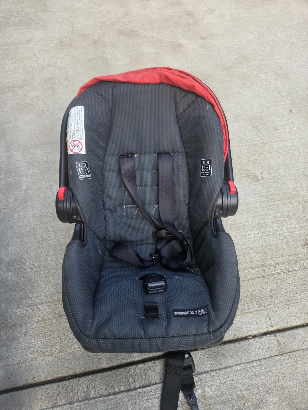 Graco SnugRide 30LX Infant Car Seat and stroller - photo 4