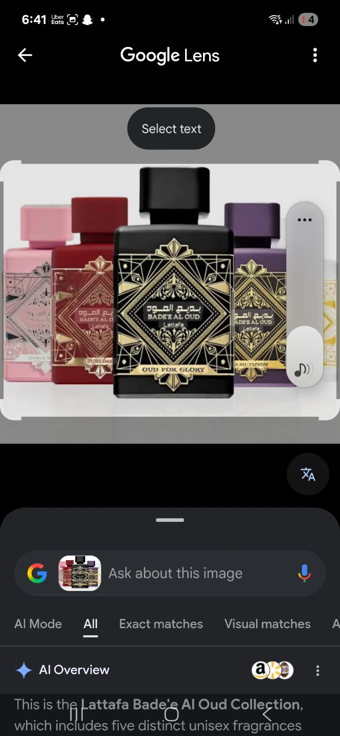 Lattafa Bade'e Al Oud Collection