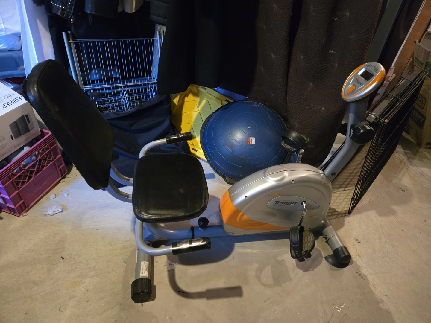 Tempo Recumbent Exercise Bike