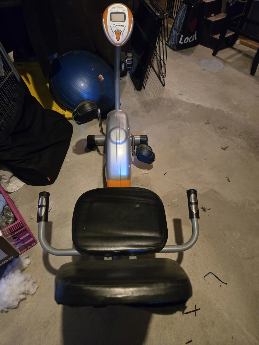 Tempo Recumbent Exercise Bike - photo 2