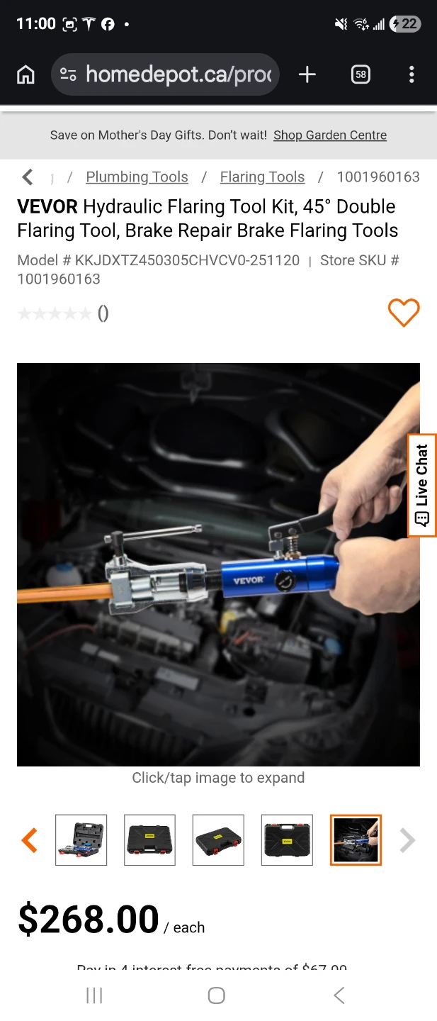 VEVOR Hydraulic Flaring Tool Kit - photo 3