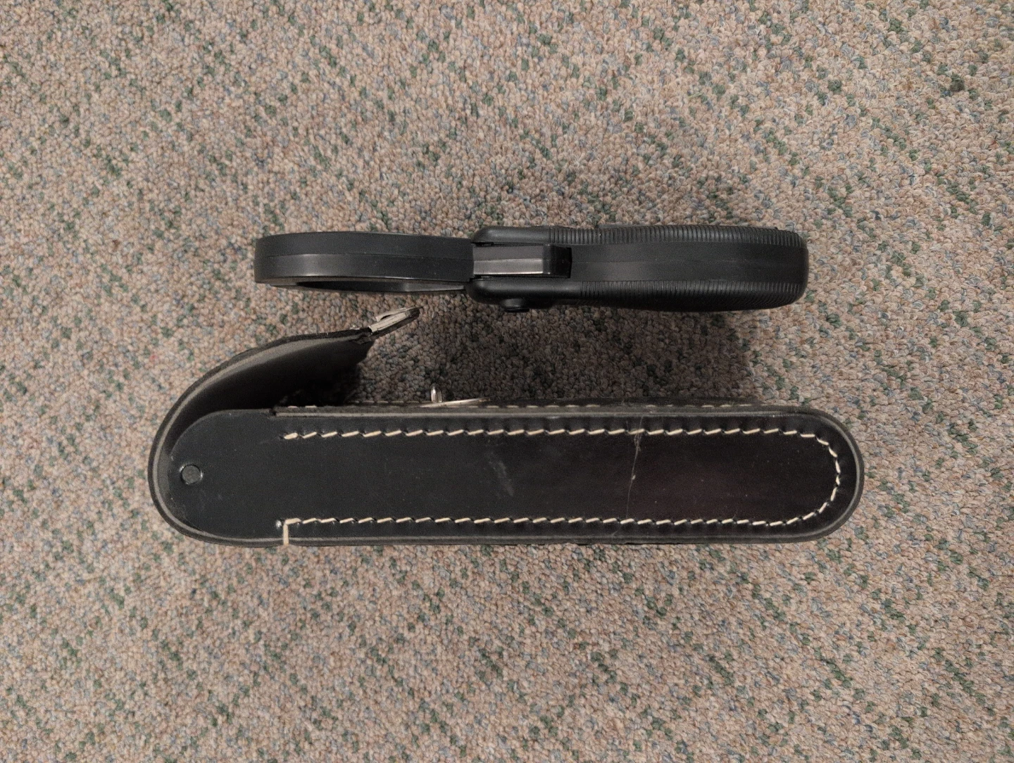 Vintage Amprobe Analog Clamp Meter with Leather Case - photo 2