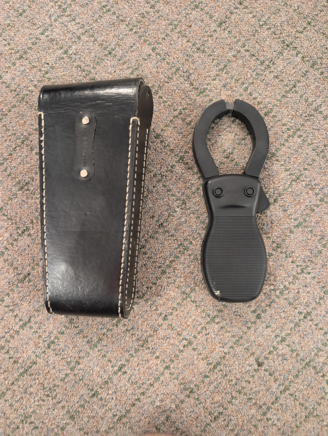 Vintage Amprobe Analog Clamp Meter with Leather Case - photo 3