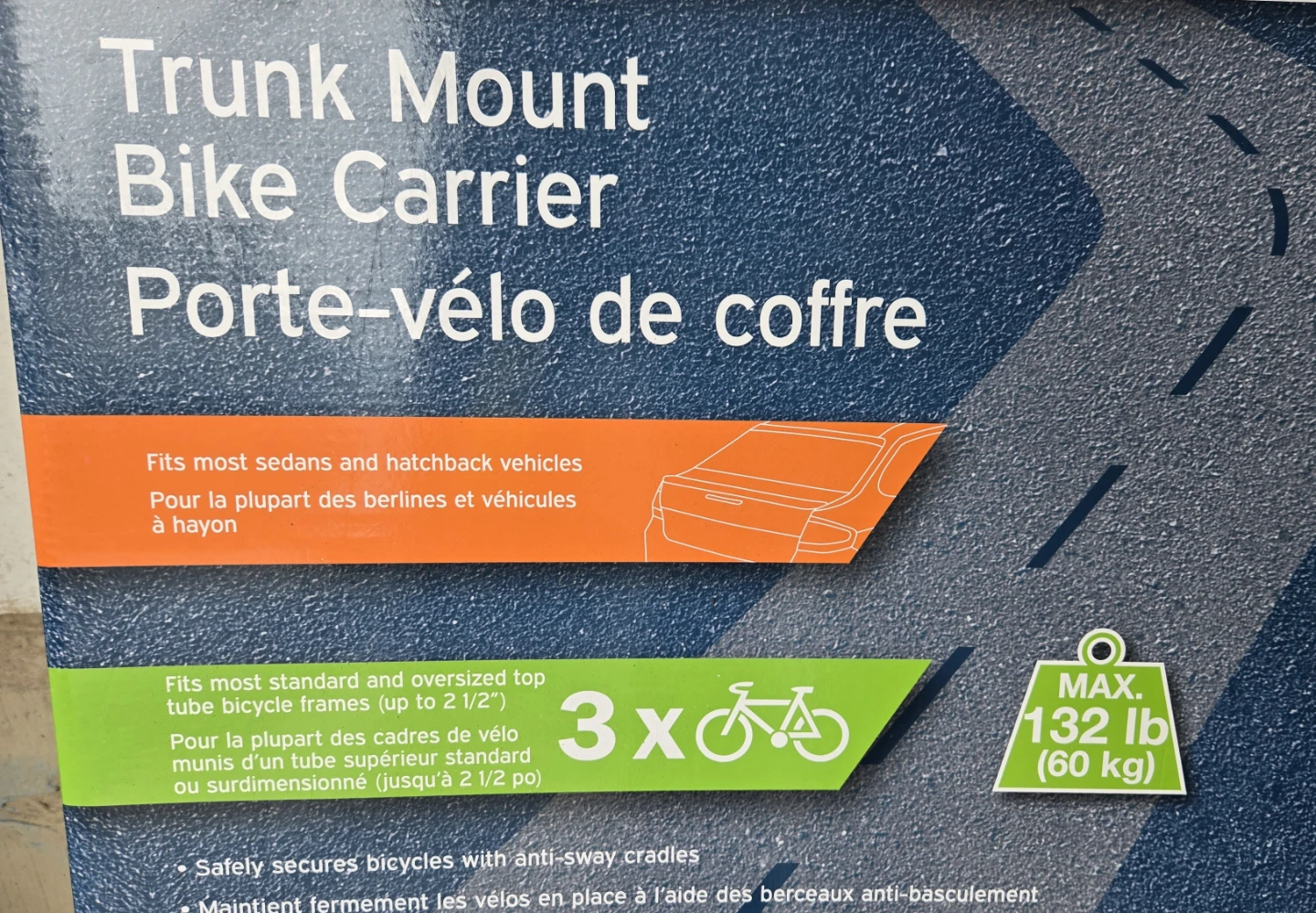 CCM Trunk Mount Bike Carrier - photo 2