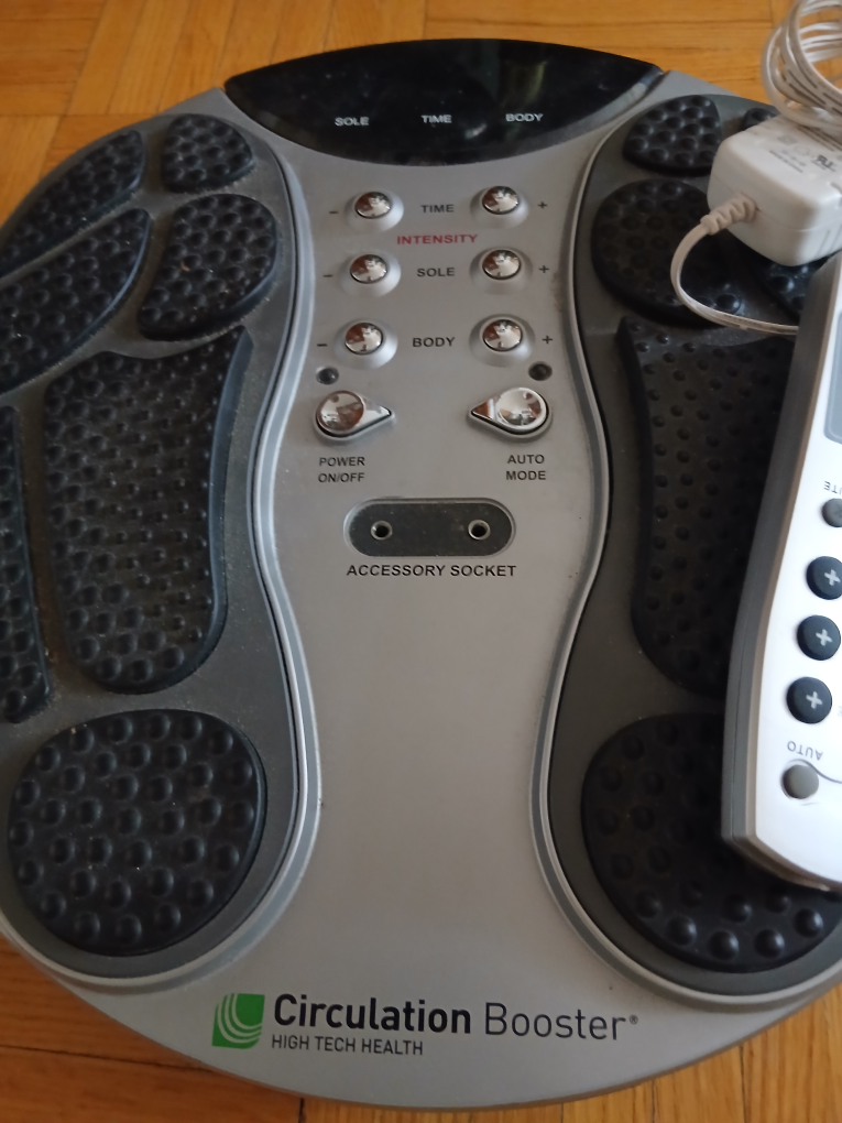Circulation Booster High Tech Health Foot Massager with Remote