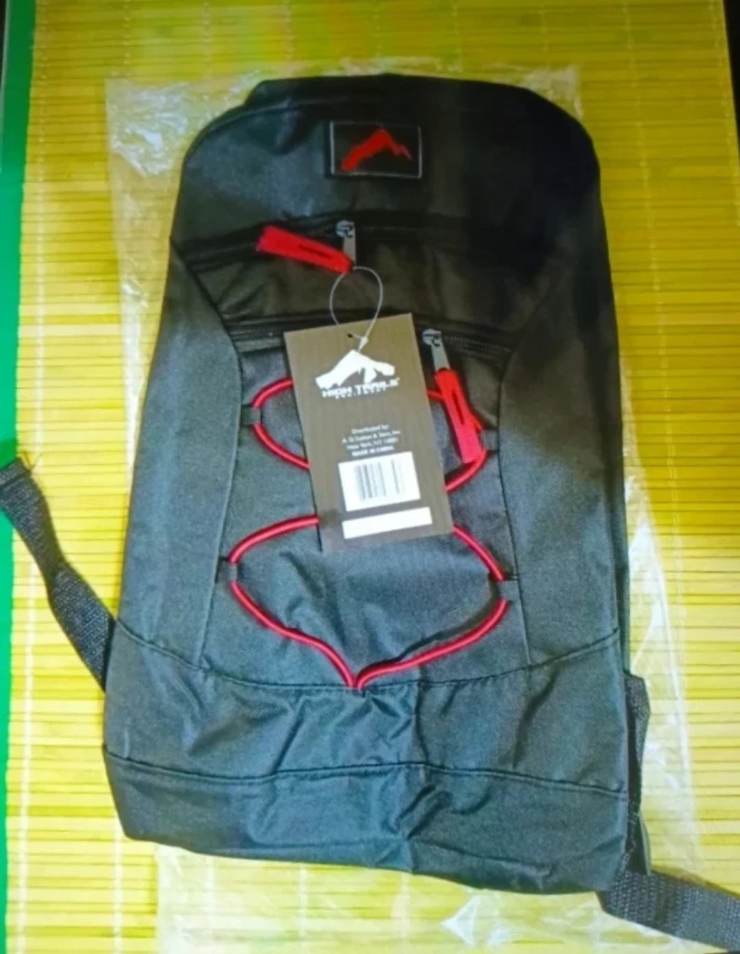 New Red & Black Backpack - photo 2