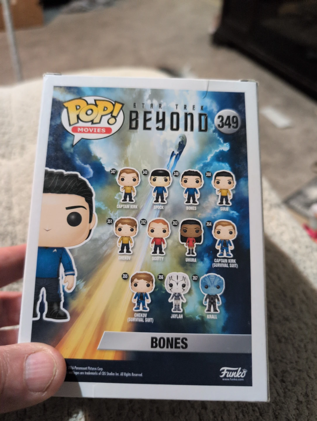 Funko Pop! Star Trek Beyond Bones Vinyl Figure #349 - photo 2