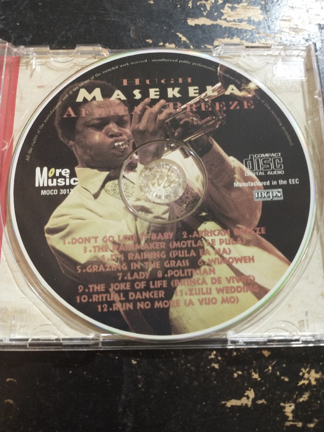 Great! Hugh Masekela African Breeze CD - photo 2