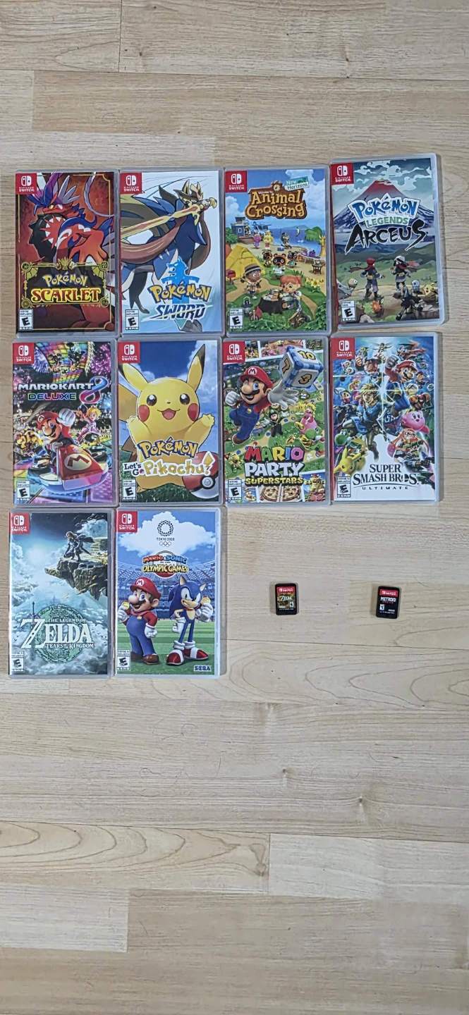 1st Party Nintendo Switch Games
