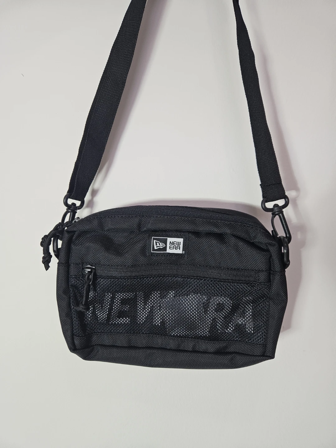 New Era Black Crossbody Bag