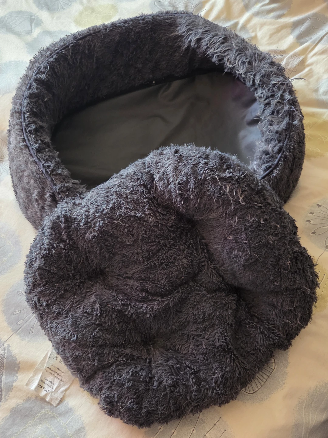 Plush Cat bed - photo 3