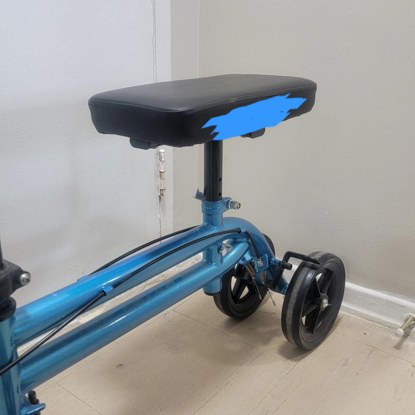 Blue Rolling Knee Scooter Walker - photo 2