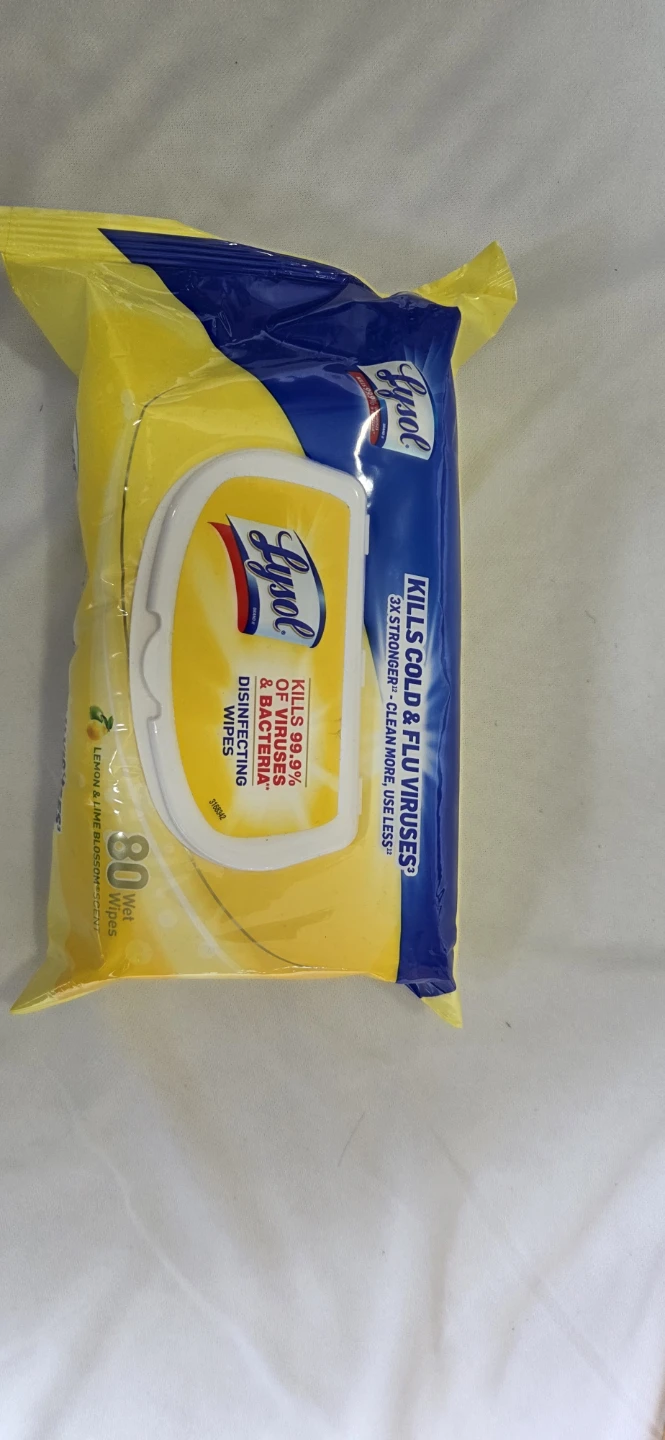 Lysol Disinfecting Wipes - Lemon & Lime Scent - photo 4