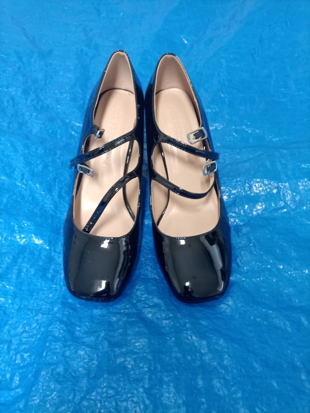 Joe Fresh Black Patent Mary Jane Heels