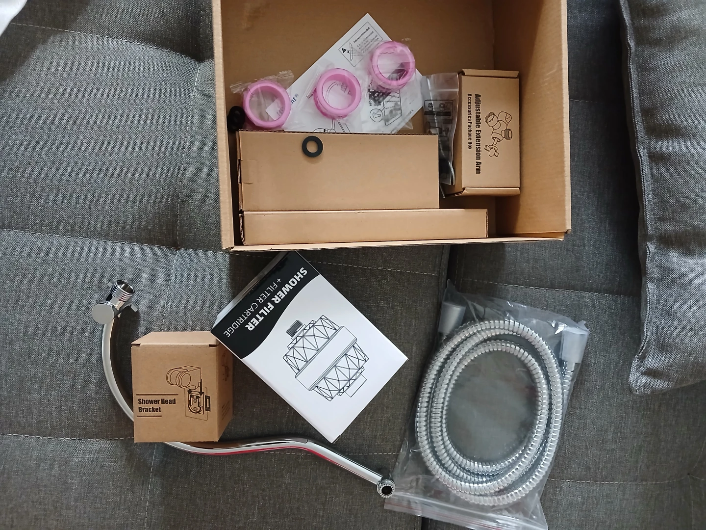 Hibbent Shower Head Set with Filter - photo 2