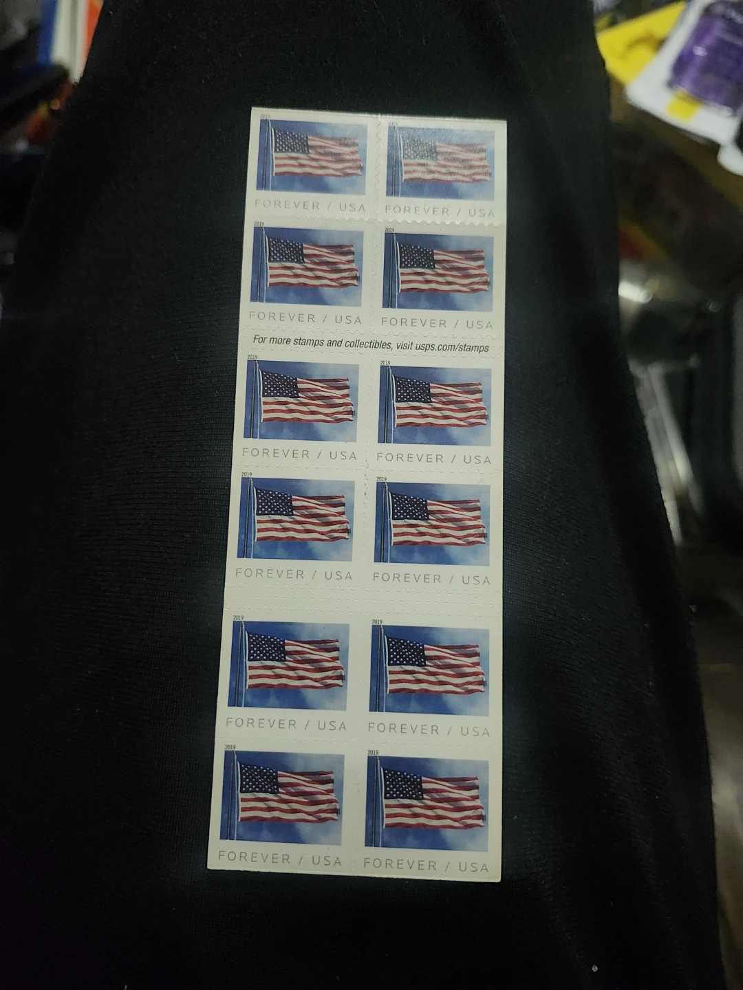 USPS Forever Stamps - American Flag Design