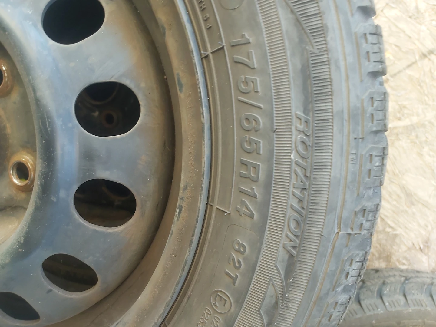 Ice Blazer Winter Tires on Rims - photo 3