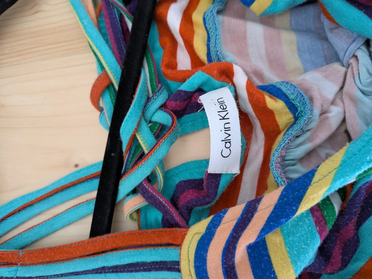 Calvin Klein Striped Maxi Dress - photo 4