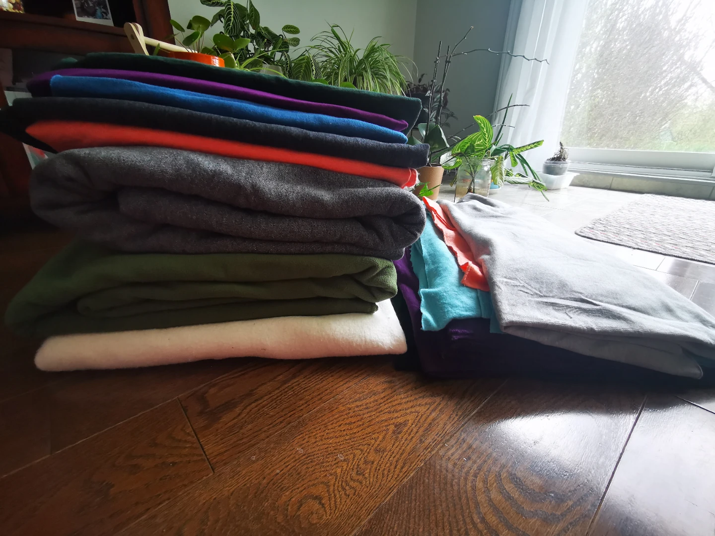 Mix of fabric