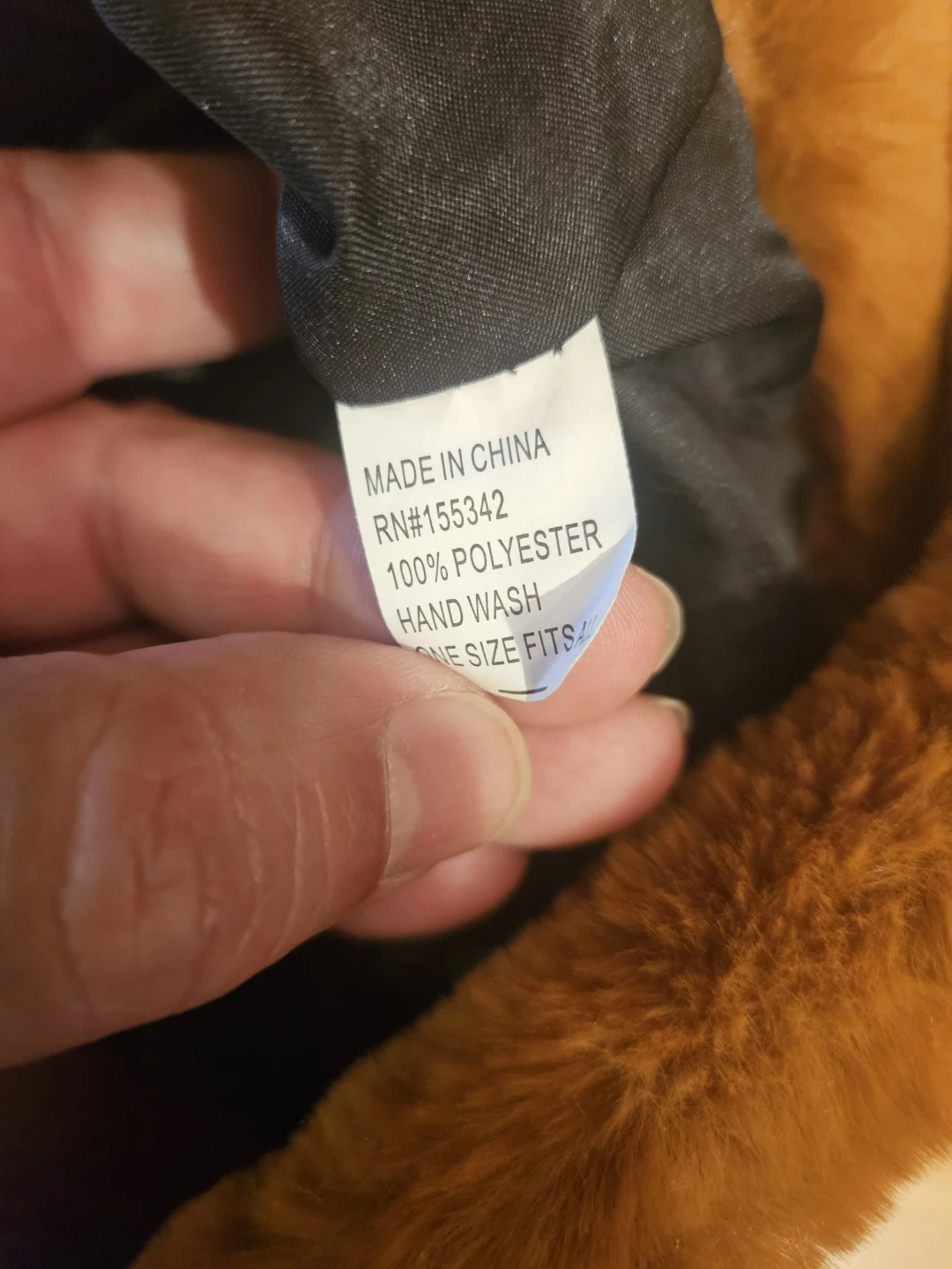 Brown Faux Fur Bucket Hat - photo 4