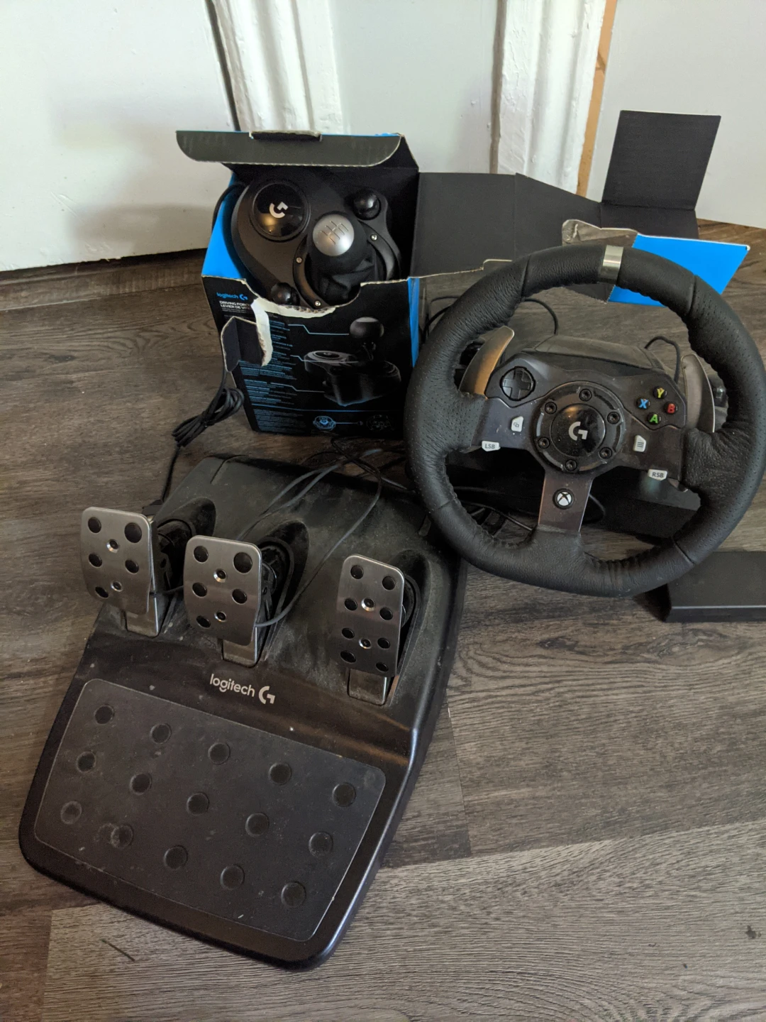 Logitech 920 with shifter - PC and Xbox