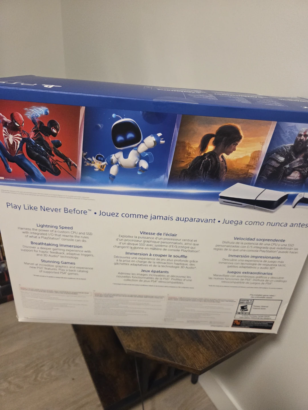 Sony PlayStation 5 Console disc edition 1tb brand new sealed - photo 2