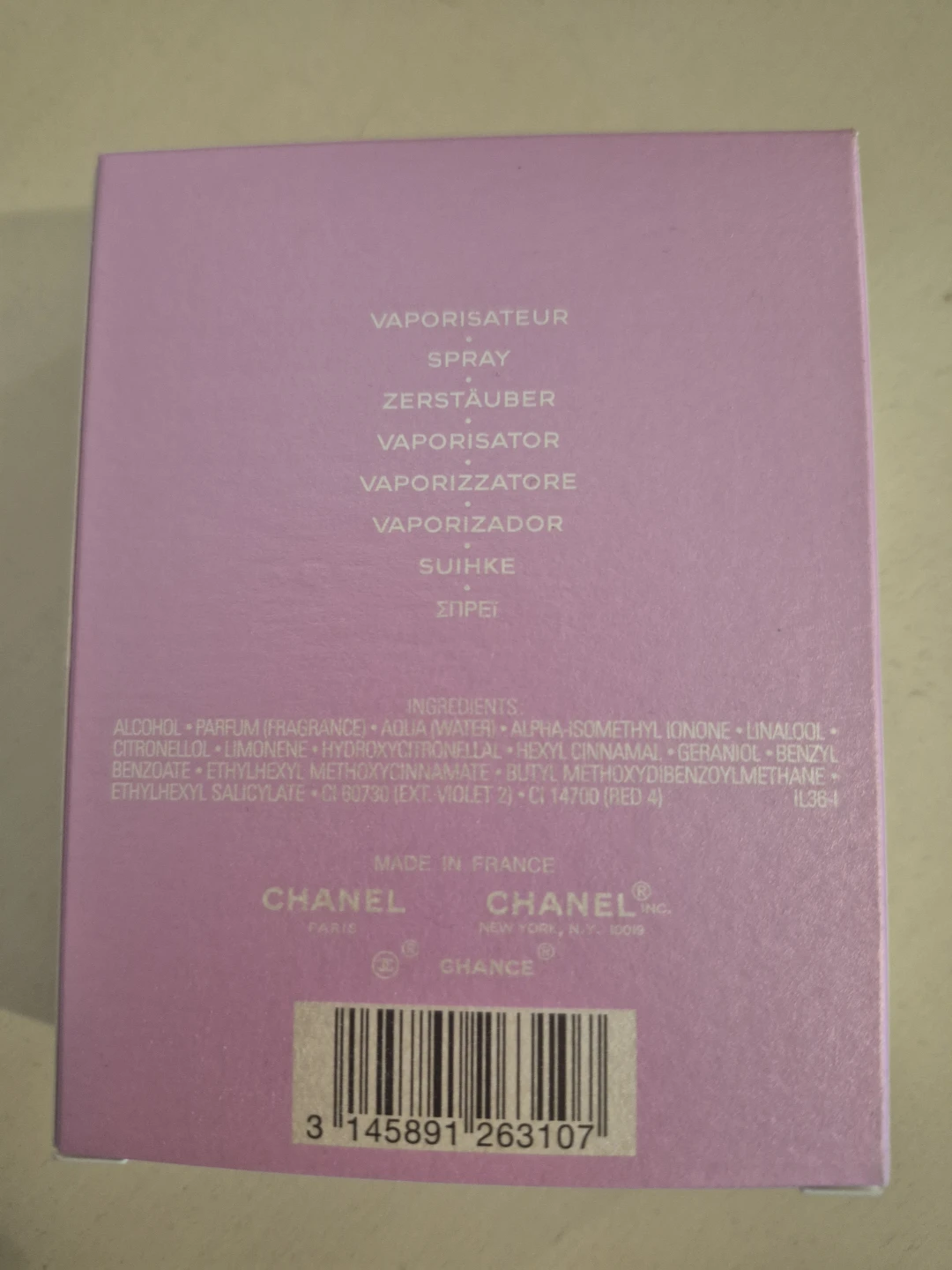 Chanel Chance Eau Tendre Eau de Toilette Spray 50ml - photo 2