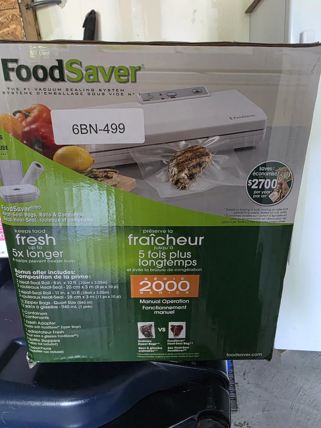FoodSaver Vacuum Sealing System Kit - photo 3