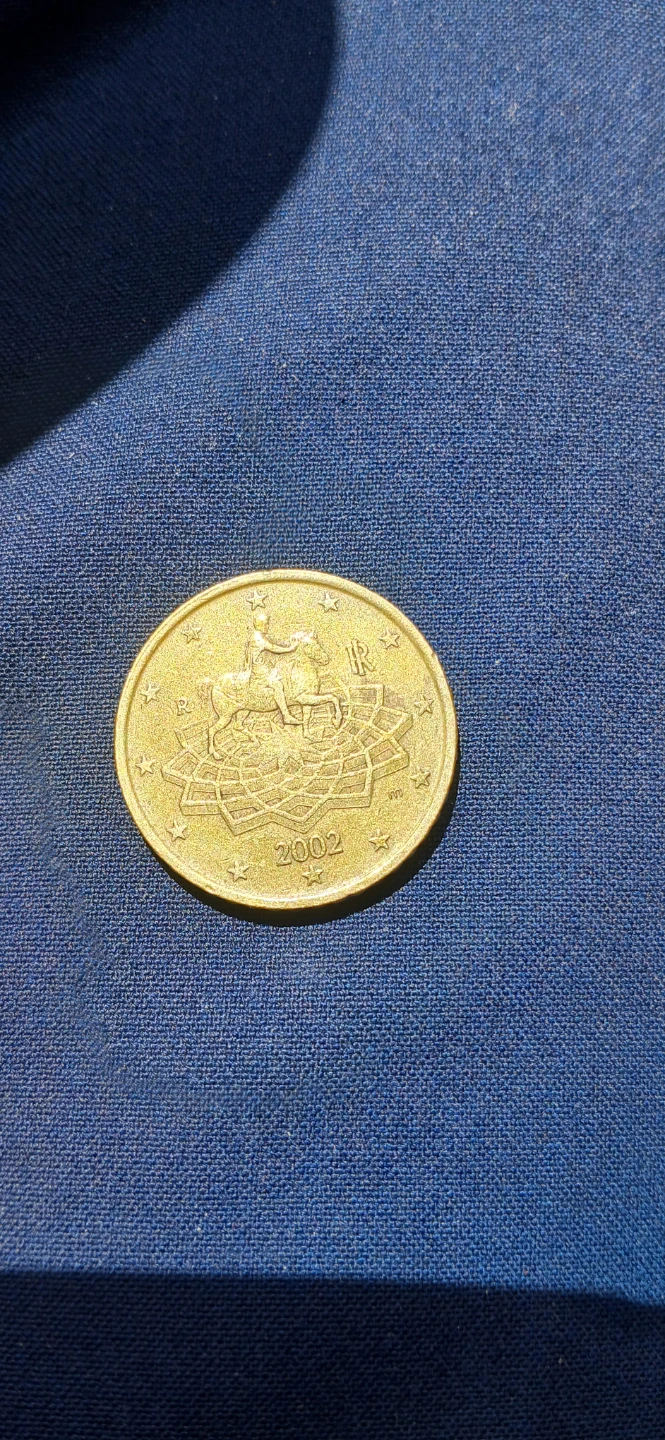50 Euro Cent Coin - 2002 - photo 2