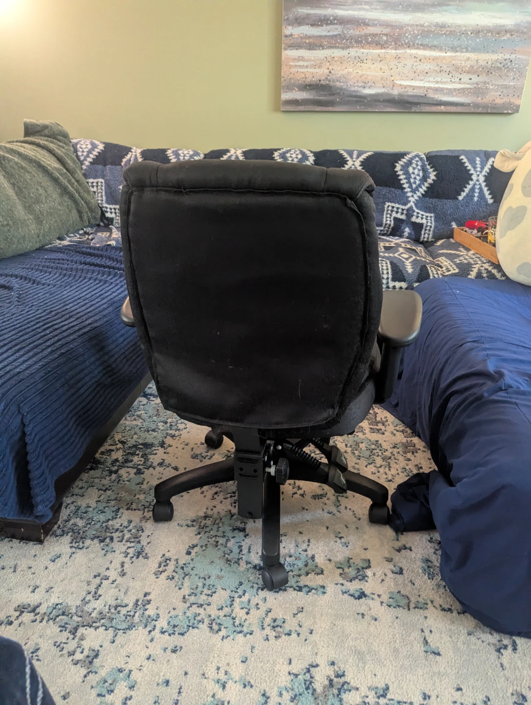 Black Office Chair - photo 2